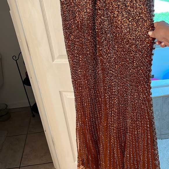 Evening gown-Terra Cotta - Picture 11 of 12